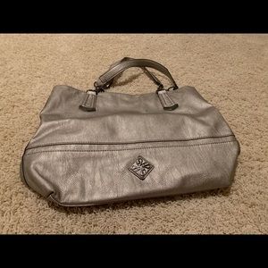 Silver Tote bag - great condition!
